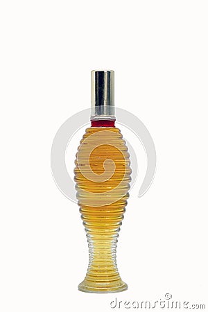 Glass Bottle for perfume Stock Photo