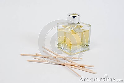 Scented Reed Diffuser Stock Photo