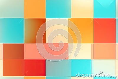 Glass bright colored minimalist background, concept of Translucent abstraction Stock Photo
