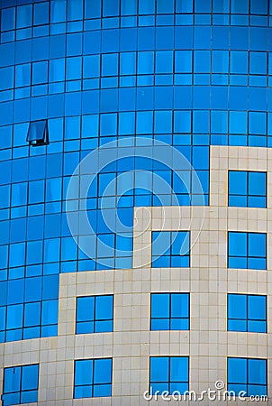 Glass building Stock Photo