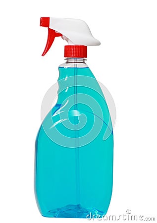 Glass cleaner Stock Photo