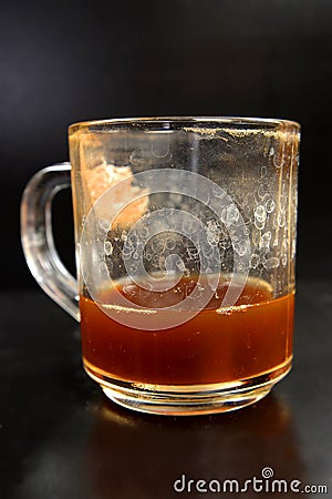 A glass of coffee Stock Photo
