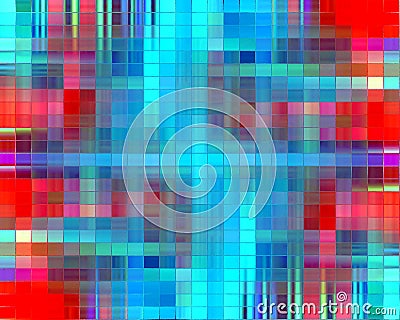 Glass colorful design in red and blue colors, background Stock Photo