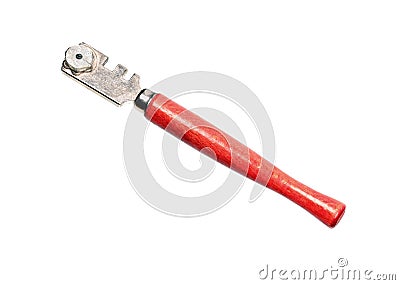 Glass cutter Stock Photo