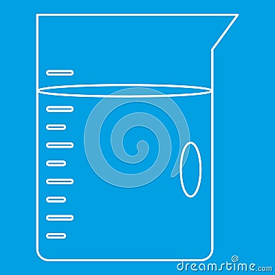 Glass jar icon, outline style Vector Illustration