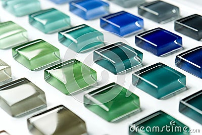 Glass mosaic Stock Photo