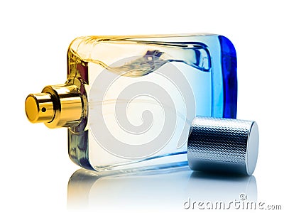 Glass Perfume Spray Bottle Stock Photo