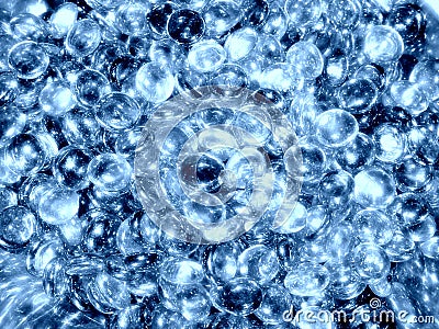 Glass Pieces taken closeup Stock Photo