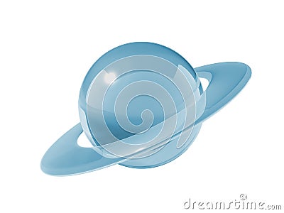 Glass planet Stock Photo