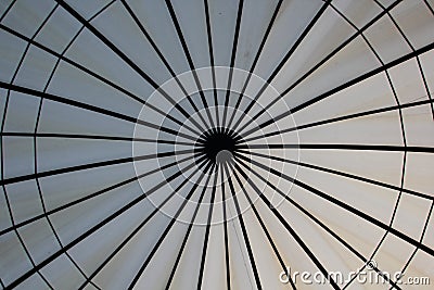 Glass roof Stock Photo