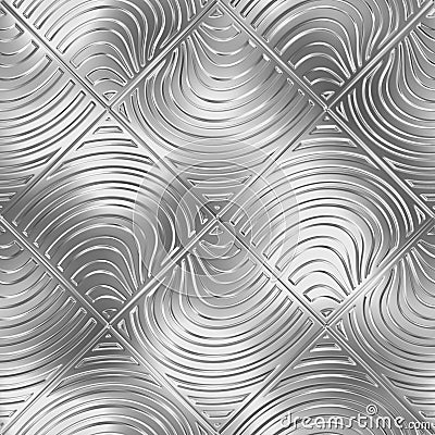 Glass seamless texture with pattern for window Cartoon Illustration