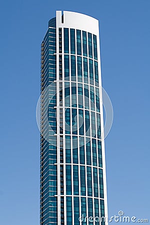 Glass Skyscraper Stock Photo