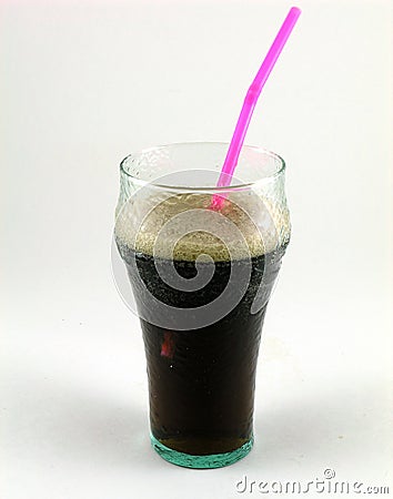 Glass of Soda Stock Photo