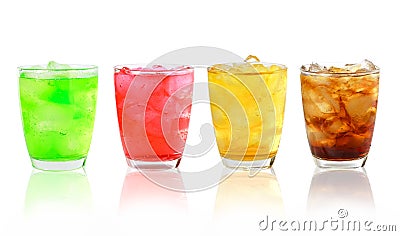 Glass of soda Stock Photo