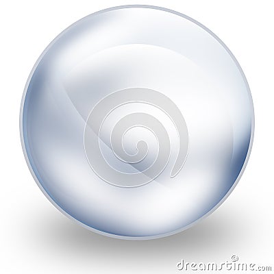 Glass sphere Stock Photo