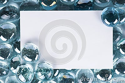 Glass stones Stock Photo