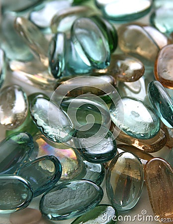 Glass Stones Stock Photo