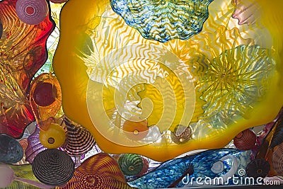Glass Swirls Stock Photo