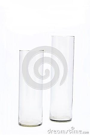 Glass vase Stock Photo