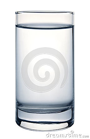 Glass of water Stock Photo