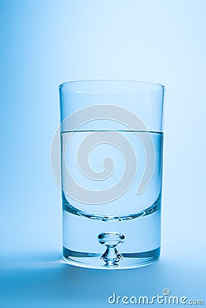 Glass of Water Stock Photo