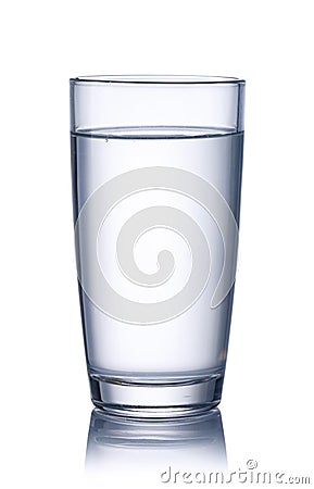 Glass Of Water Stock Photo