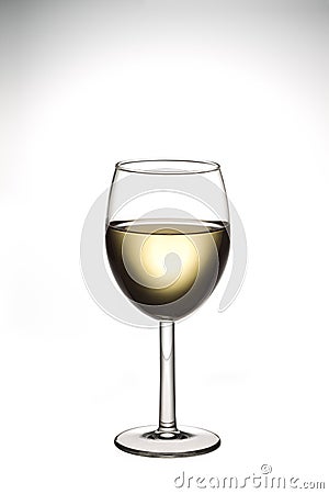 Glass with wine Stock Photo