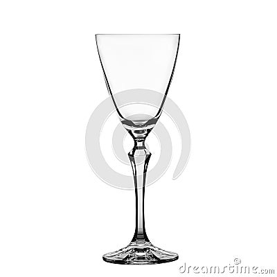 Glass for wine Stock Photo