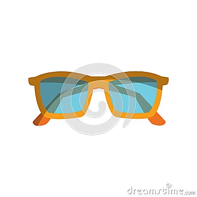 Glasses accessory icon Vector Illustration