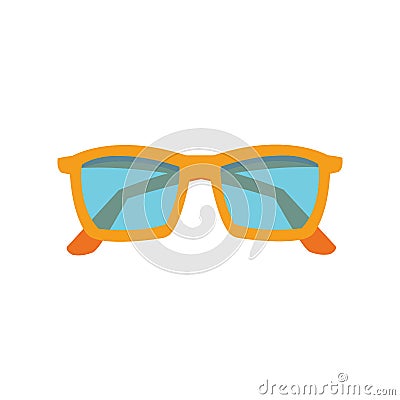 Glasses accessory icon Vector Illustration