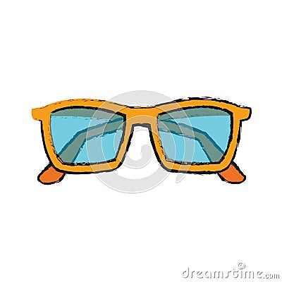 Glasses icon image Vector Illustration