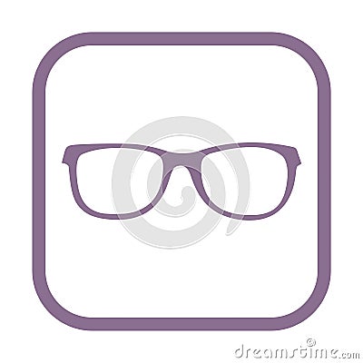 Glasses icon Vector Illustration