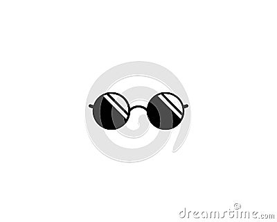 Glasses logo icon Vector Illustration