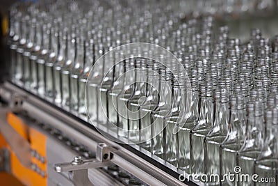 Glassworks. Stock Photo