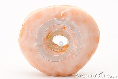 Glazed donut Stock Photo