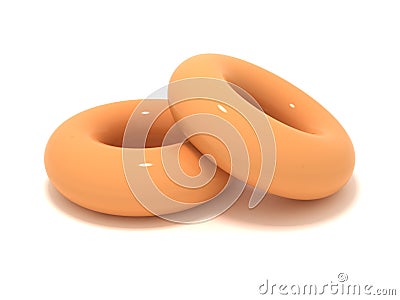 Glazed donuts Stock Photo