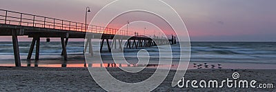 Glenelg Jetty Stock Photo