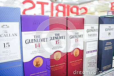 The Glenlivet Editorial Stock Photo