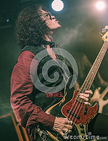 Glenn Hughes live in concert tour 2017, Editorial Stock Photo