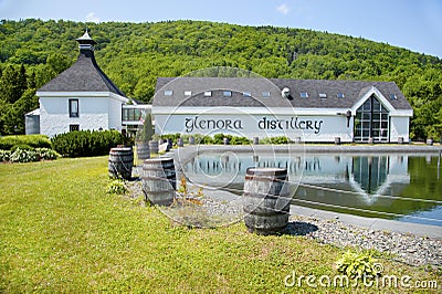 Glenora Distillery in Nova Scotia, Canada Editorial Stock Photo