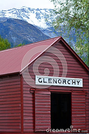 Glenorchy - New Zealand NZ NZL Stock Photo
