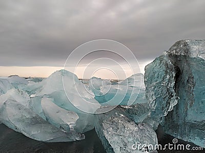 Diamond Beach, Iceland Stock Photo