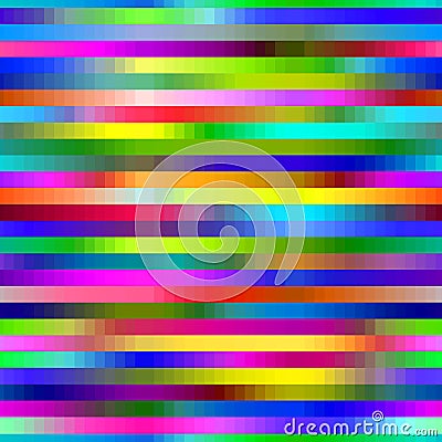 Glitch background vector glitchy noisy pixelated texture pattern tv broken computer screen with noise orabstract Vector Illustration