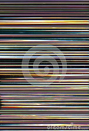 Glitch distortion noise error abstract pattern Stock Photo