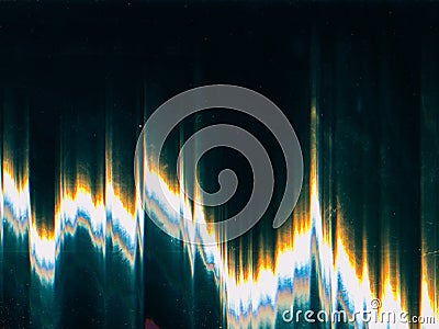 Glitch interference noise vibration abstract Stock Photo