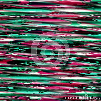 Glitch psychedelic background. TV screen error. Digital pixel noise abstract design. Photo glitch. Television signal Stock Photo