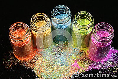 Glitter Stock Photo