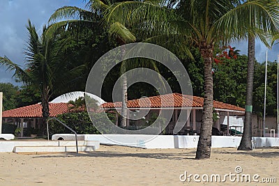 beach hotel Barbados Editorial Stock Photo