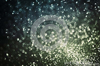 Glitter bokeh background, abstract texture of defocused lights Stock Photo