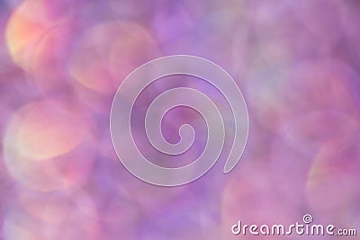 Glitter Bubble Bokeh Background Stock Photo